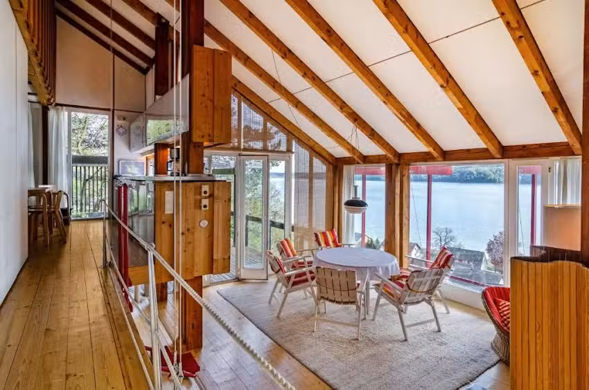 Adlerhorst &uuml;ber dem Bodensee