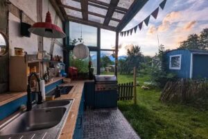 Bauwagen im Apfelgarten &ndash; Ferienwohnung