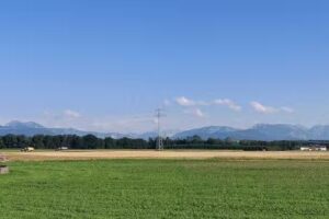 Bergblick im Chiemgau