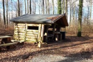 Blockhütte am Höhengrenzweg