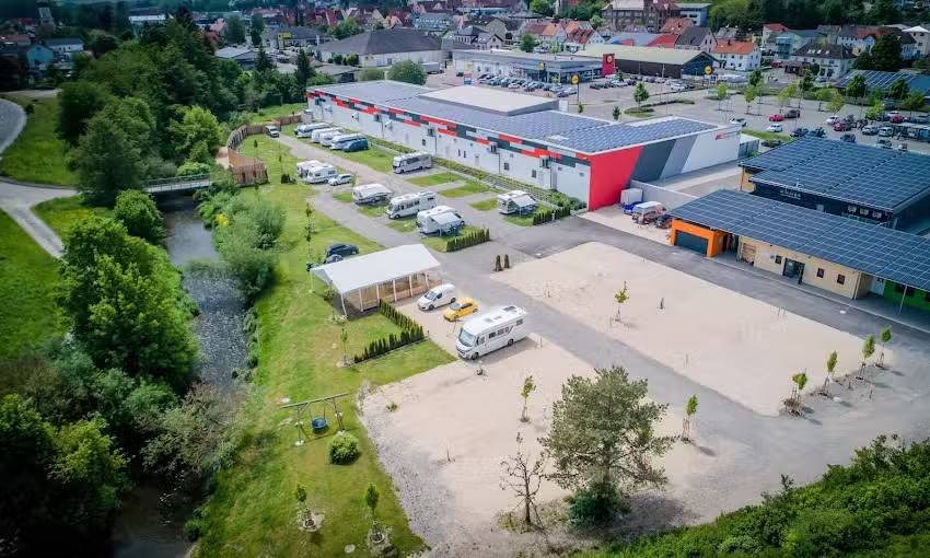 Camping an der Ablach Me&szlig;kirch
