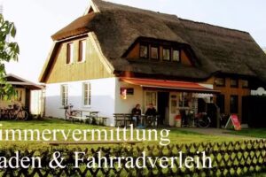 Der Laden in Grieben mit Fahrradverleih