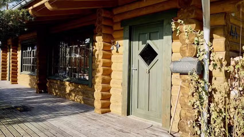 Ferienhaus Blockhaus Fleesensee