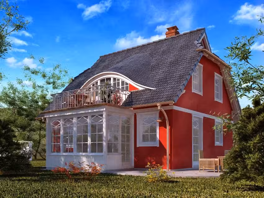 Ferienhaus Falur&ouml;d