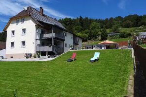 Ferienwohnung Geisbergblick mit Pool