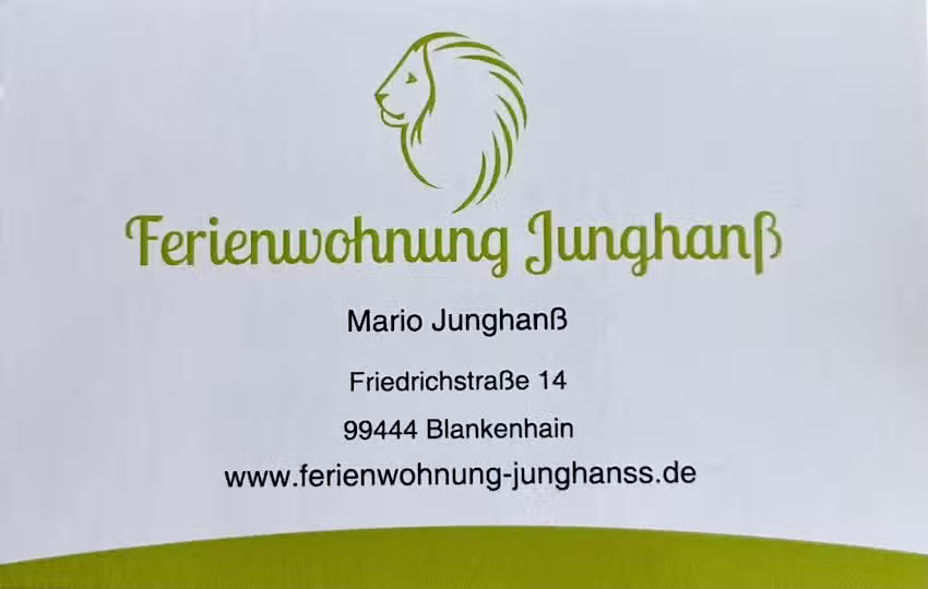 Ferienwohnung Junghan&szlig; Blankenhain