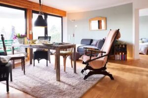 Ferienwohnung mit Burgblick am Waldrand
