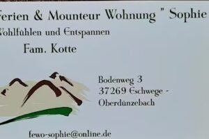 Ferienwohnung Sophie