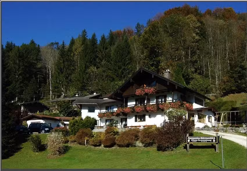 Ferienwohnungen Alpenpension Watzmannblick