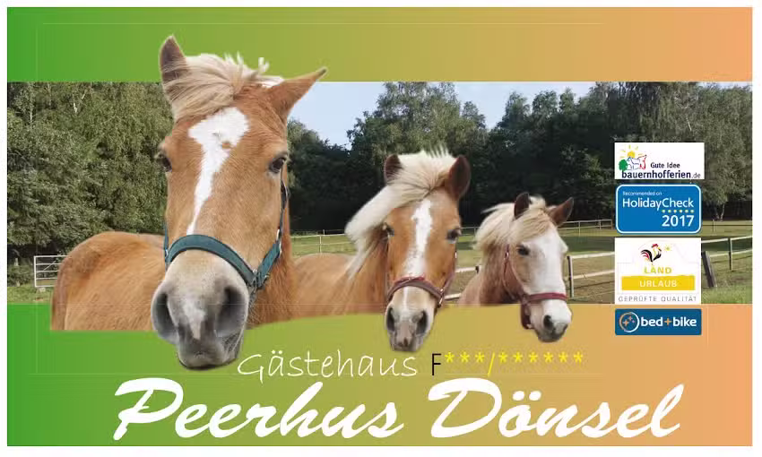G&auml;stehaus Peerhus D&ouml;nsel