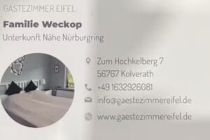 G&auml;stezimmer Eifel