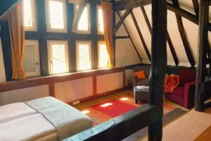 Historische Ferienwohnung mit Kamin, Lich