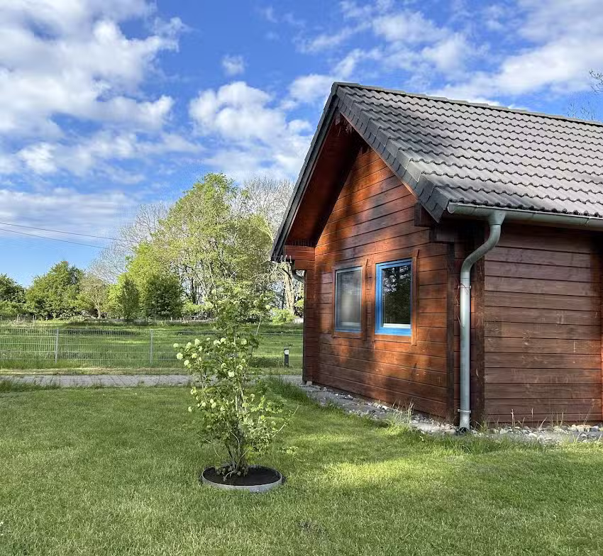 Holzblockh&uuml;tte R&uuml;gen