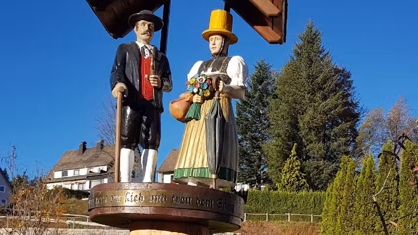 Kleines Nest in Sch&ouml;nwald im Schwarzwald