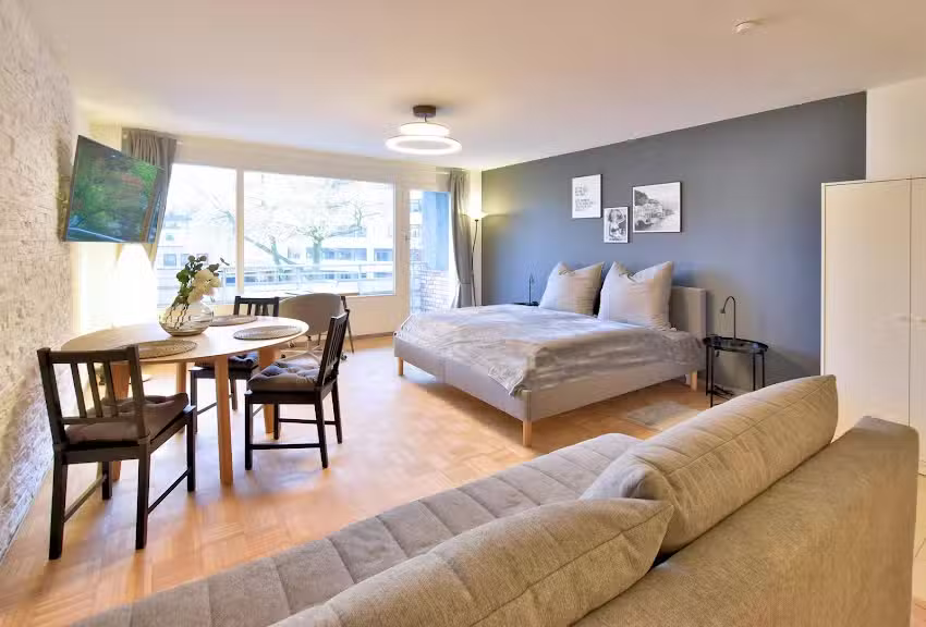 Modernes Apartment l Oasis l mit Balkon N&auml;he Hauptbahnhof