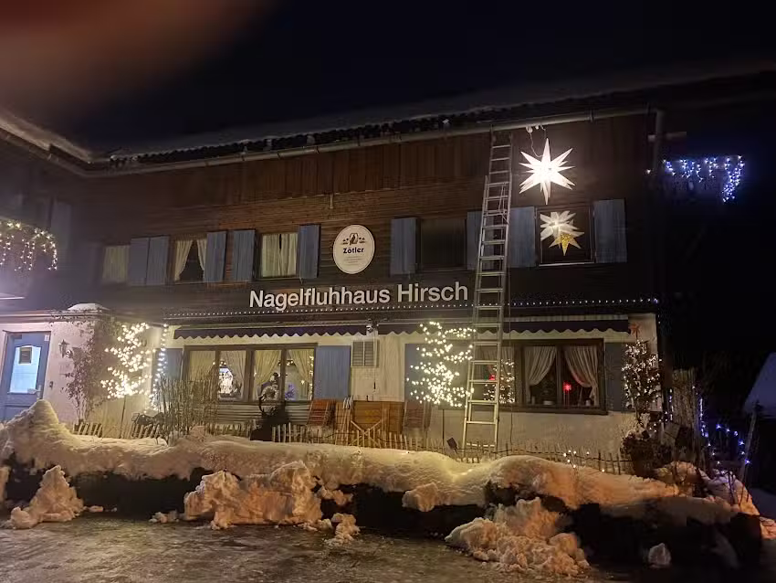 Nagelfluhhaus Hirsch