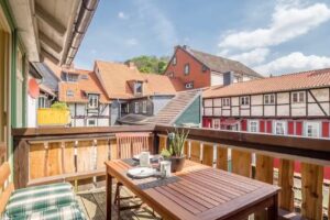 &Ouml;kologisches Fachwerkhaus auf hohem Niveau