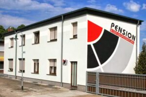 Pension Mitschke in der Gropiussiedlung
