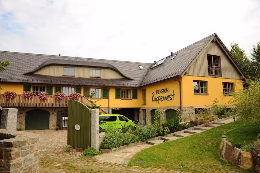 Pension Raupennest mit Blockhaussauna