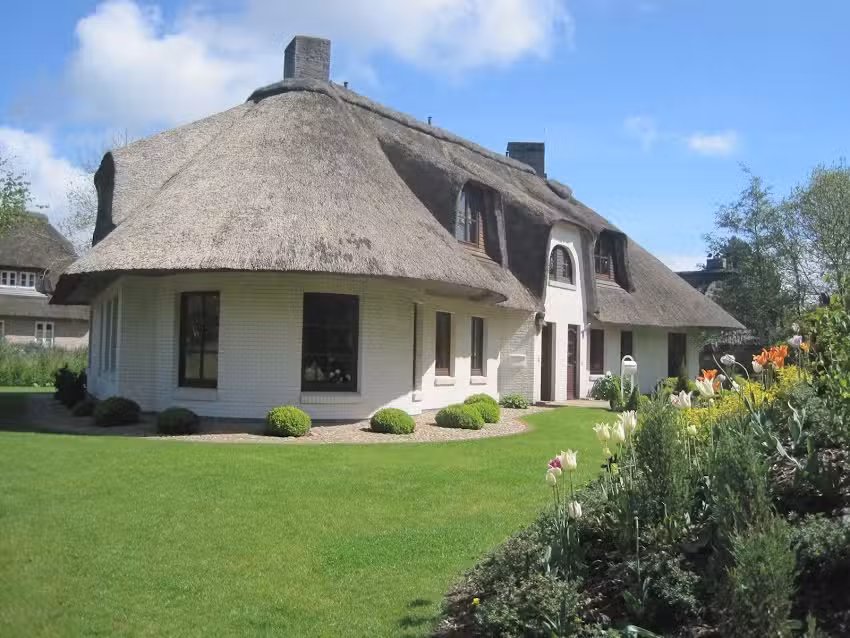 Reetdachhus-Hummergrund