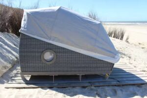 Schlafstrandk&ouml;rbe Oststrand Wangerooge