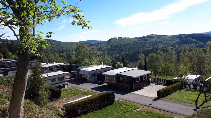 Terrassencamping Wasserfall