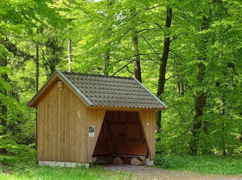Wanderh&uuml;tte am Christenberg