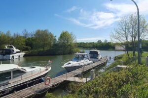 Wohnmobilstellplatz am Yachthafen