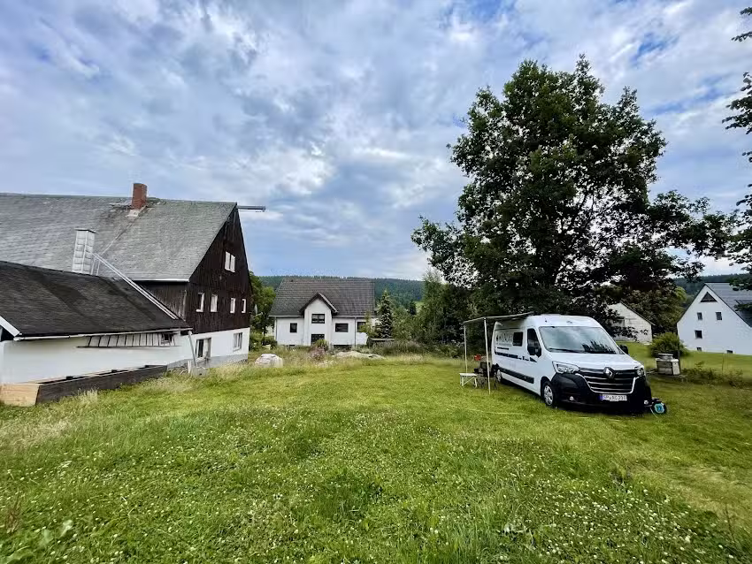 Wohnmobilstellplatz Elterlein &ndash; AlpacaCamping