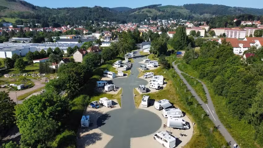 WOMO Bahnhof Friedrichroda